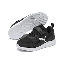 Puma Fun Racer Ac Ps(192971 01) Cırtlı Çocuk Spor Ayakkabı Siyah