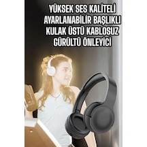 Zenvia Kulak Üstü Kablosuz Bluetooth Kulaklık Gürültü Önleyici Uzun Şarj Süreli Znv2026