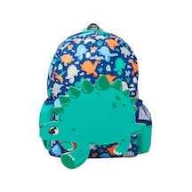 Smiggle Out &about Junior Dinozor Karakterli Kapüşonlu Sırt Çantası Çok  Renkli