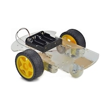 Devredünyası 2Wd Şeffaf Şase Tekerlekli Araba Kiti