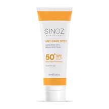 Sinoz Yüksek Koruma Sağlayan Leke Önleyici Yüz Güneş Koruyucu Kremi Spf 50+ 50 Ml - 3 Adet Tarı