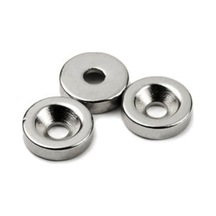 10 Adet 12Mm X 7/3,5Mm X 3Mm Havşa Delikli Güçlü Neodyum Miknatis