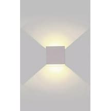 Demet Habek Mylıghts Modern Cıft Yonlu Led Aplık Metal Govde G9 G Siyah