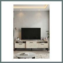 Bezos Mistral Tv Sehpası Suntalam Ekru 160x40 Cm Ventra