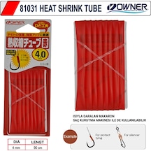 Owner 81031 Heat Shrink Tube 1.2m Red 5mm