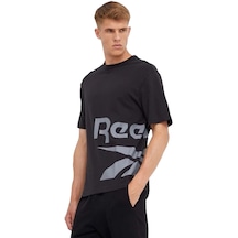 Reebok Sıde Vector Ss Tee Siyah Unisex Kısa Kol T-Shirt 000000000101542720