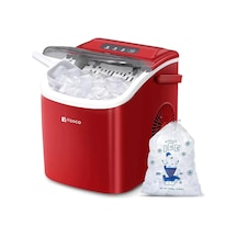 Buz Makinesi 12 Kg/gün Kapasiteli Kırmızı
