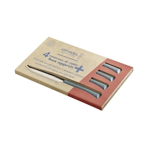Opinel Bon Appetit Mutfak Bıçağı 4'lü Gri