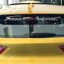 Alfa Romeo Logo Sport Mind Arka Cam Oto Sticker Yapıştırma Etiket 90 X 12 Cm