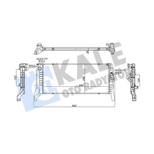 Kale-radyator Motor Su Radyatoru Bmw B37 B47 F40 F44 F45 F46 F48 F39 . Mını F54 F60 15 Countryman F60 16 Mt Brazıng 680x298x26 363910 17118586324