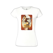 Tobb Raider - Lara Croft Beyaz Kadın Tshirt 001 Tobb Raider - Lara Croft Beyaz Kadın Tshirt 001