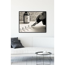 Pster10862 El Yazısı Çerçeveli Tablo 40x50cm 7/8 Yaş