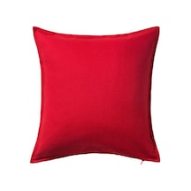 Ikea Gurlı Yastık Kılıfı 50 X 50 Cm Kırmızı