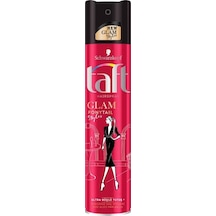 Taft Glam Ponytail Pürüzsüz Stiller Ultra Güçlü Tutuş Saç Spreyi 250 ML