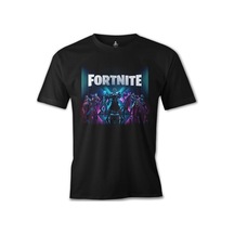 Fortnite - Season X Siyah Erkek Tshirt