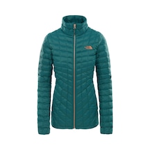 The North Face Thermoball Full Zip Kadın Mont Yeşil Turuncu/ Grafit - 3300933 Turuncu/ Grafit