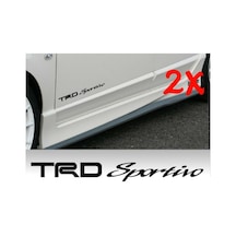 Trd Yan Kapı Modifiye Sticker Oto Yapıştırma 2 Adet