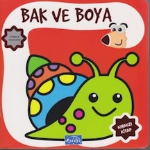 Bak Boya Kırmızı Kitap Türkçe Ingilizce