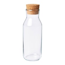 Ikea 0.5 L Karaf Sürahi Şişe Mantar Kapaklı
