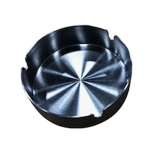 Tekli Büyük Üstü Açık Metal Küllük
