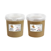 Adress Fındık Şekersiz Fındık Ezmesi 1 KG +  Şekersiz Yer Fıstığı Ezmesi 1 KG