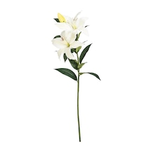 Zambak Çiçeği Beyaz 85 Cm Çok Renkli