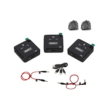 Midex CM2 Kablosuz Wireless İkili Kamera Mikrofon