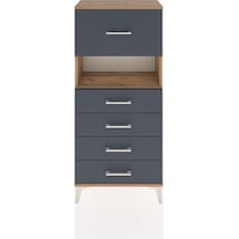 Hyperion Dolap Tek Raflı 5 Çekmeceli 60x44x134 Çam-antrasit Atlas Çam Hyperion Dolap Tek Raflı 5 Çekmeceli 60x44x134 Çam-antrasit Atlas Çam