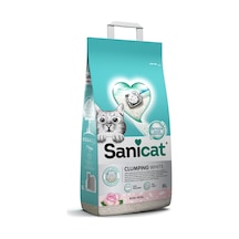 Sanicat Clumping White Rose Topaklaşan Bentonit Kedi Kumu 8 L