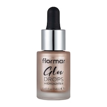 Flormar Glow Drops Doğal Mineral İçeren Damlalıklı Likit Aydınlatıcı 001 Moon Glow
