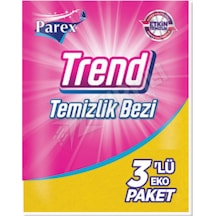 5 Adet Parex Trend Temizlik Bezi 3'lü Çok Renkli