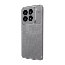 Newface Xiaomi Mi 15 Kılıf Auto Focus Karbon Kapak - Gri