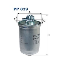 Fıltron Pp839 - Yakıt Filtresi Caddy-golf-jetta-passat-polo-tran