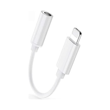 Apple Uyumlu iPhone 13/13 Pro/12/12 Pro/11/11pro İçin Lightning To 3.5mm Aux Jack Kulaklık Dönüştürücü Adapt