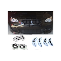 Bmw E60 ///m Beyaz 17-18-19-20 Janta Uyumlu 4.lü Kaliper Kapagı