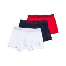 U.S. Polo Assn. Us Polo Assn U.s. Polo Assn 80097 Erkek Boxer 3'lü Paket Çok Renkli