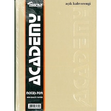 Özkan Defter 300 Yaprak Ciltli 20x28 Sert Kapak Çizgisiz Düz Açık Kahve