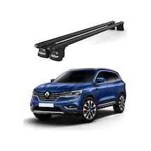 Trio-ıı Renault Koleos 2016 Ve Sonrası Uyumlu Siyah Kilitli Ara Atkı 120cm Port Bagaj Tavan Barı