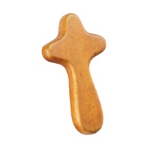 Suntek Elinizi Tutmak İçin Ahşap Haç İsa Açık-kahverengi