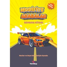 Modifiye Arabalar Boyama Kitabı - Qddv-884414
