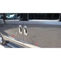 Fiat Doblo 2010-2021 Krom Yan Kapı Çıtası 4 Kapı Paslanmaz Çelik
