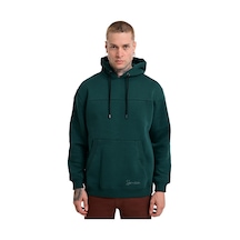Sportive Lerida Hoodie Erkek Yeşil Günlük Stil Sweatshirt 24ku001-ysl Yeşil