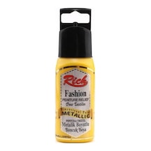 Rich Metalik Boyutlu Boncuk Boya 60 Ml. Sarı
