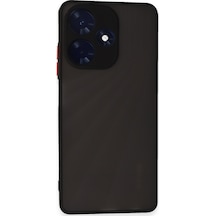 İnfinix Hot 30 4g Uyumlu Kılıf Montreal Silikon Kapak - Siyah