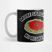 Daha Fazla Spagetti - Makarna Sevgisi Kupa Bardak Çok Renkli