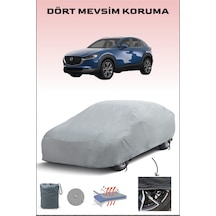 Mazda Cx-30 Uyumlu Araba Brandası, Oto Branda, Araba Çadırı, Su-güneş Geçirmez Gri