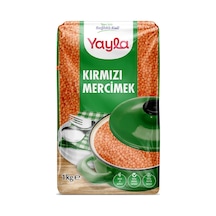 Yayla Kırmızı Mercimek 1 Kg - 8 Adet Tarı