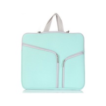 T228 Laptop İçin Cepli Taşıma Çantası 15.6 - 17 İnç Yeşil 15.6 .17 inch