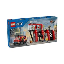 60414 City İtfaiye Kamyon Ve İtfaiye Merkezi 843 Parça  +6 Yaş