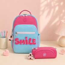 Kipling Kız Çocuk Okul Çantası 2'li Set Çanta Ve Kalemlik Kpsetkpkı665806 Mavi